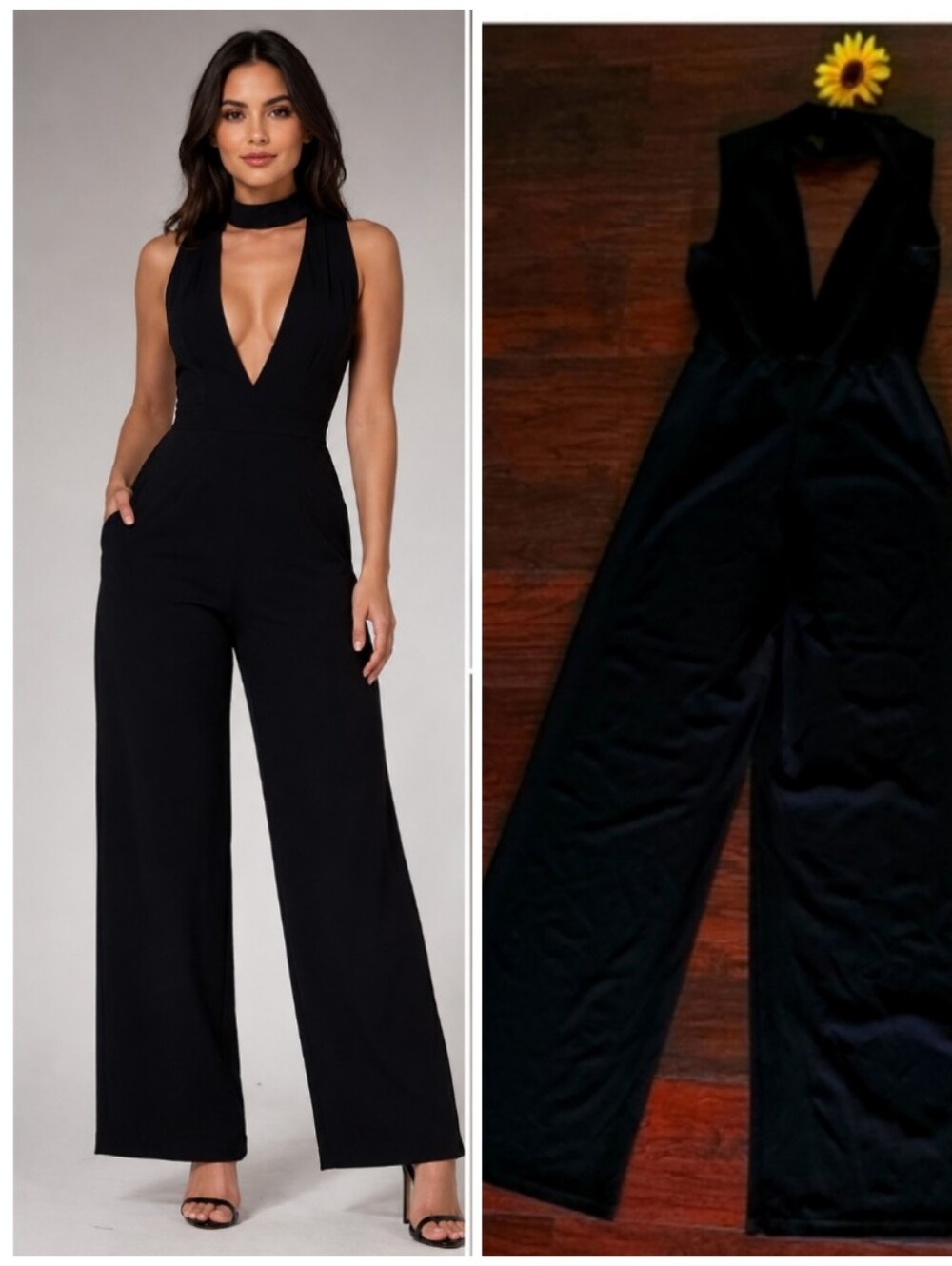 WINDSOR  Elegant Black Jumpsuit♠️♠️